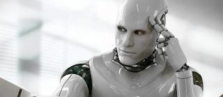 un robot qui reflechit