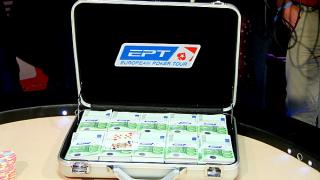 Cash in Briefcase Cash on Table
