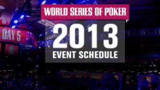 Le Calendrier des WSOP 2013 annoncé. Nouveauté : un High Roller à 111k$