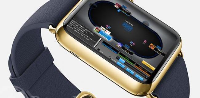 L'Apple Watch sera t-elle utile pour les joueurs de poker ?