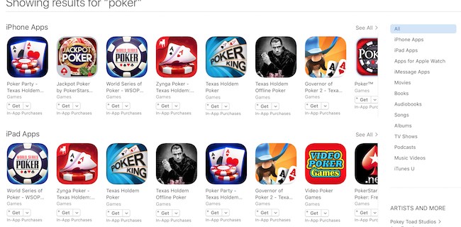 Application iphone poker hors ligne jeux