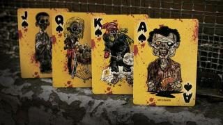 Cartes effrayantes de poker