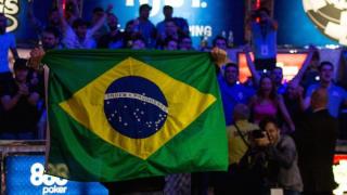 Drapeau du Bresil aux WSOP