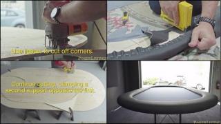 Fabriquer sa table de poker