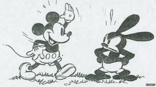 Mickey et Oswald le lapin