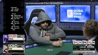 All In de Ryan Fee en bluff aux WSOP.