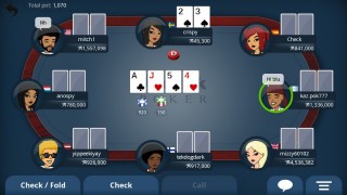 capture d'écran Appeak poker
