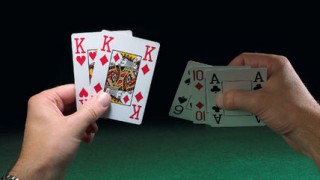 échange de cartes au poker 5 draw