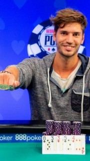 Arne Kern vainqueur du Millionnaire Maker des WSOP 2018.