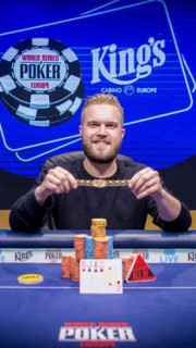 Andreas Klatt, vainqueur du tournoi 2 des WSOP Europe 2017. e2 klatt 2