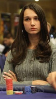 Joueuse de poker