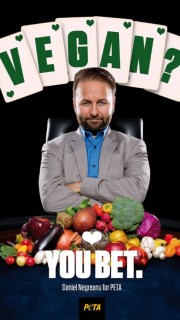 Affiche Daniel Negreanu PETA