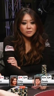 Maria Ho dans l'émission TV poker Night in America