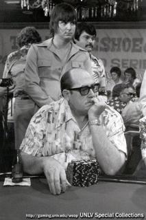 Eric Drache et Doyle Brunson sans chapeau