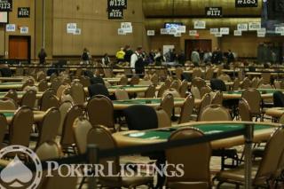 Salle WSOP vide