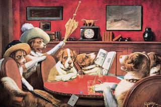 Chiens jouant au poker 2