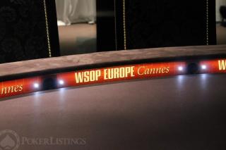 table WSOP Europe Cannes