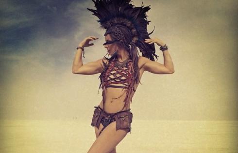 Liv Boeree Burning Man