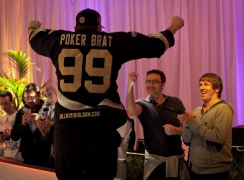 Phil Hellmuth maillot hockey Poker Brat