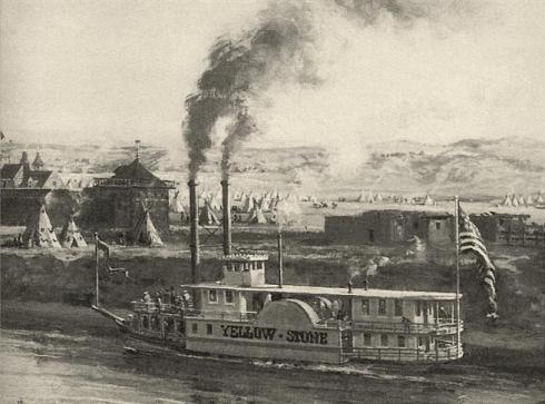 bateau a vapeur mississippi 1830s