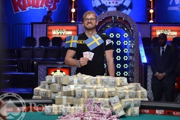 Martin Jacobson, champion du monde d'un grand tournoi de poker