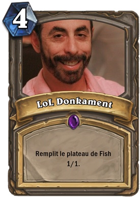 Carte Hearthstone donkament