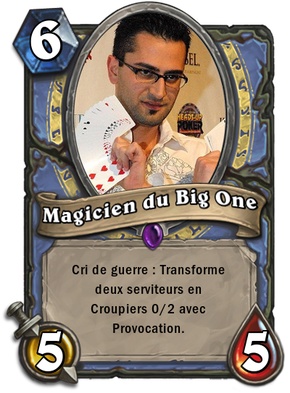 Carte Hearthstone magicien