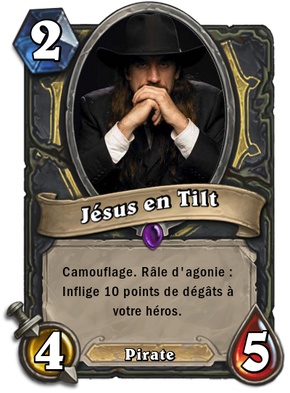 Carte Hearthstone Chris Jesus Ferguson