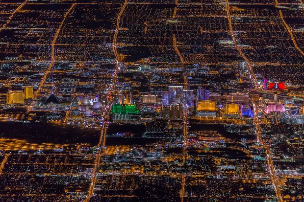 Las Vegas vue aérienne HD 16