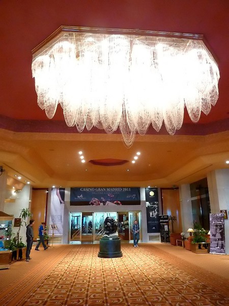 Hall d'entrée casino Madrid