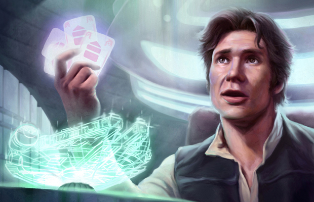 Jeu Sabacc Han Solo Star Wars