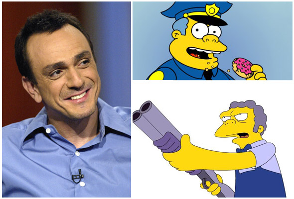 Hank Azaria doubleur des Simpsons