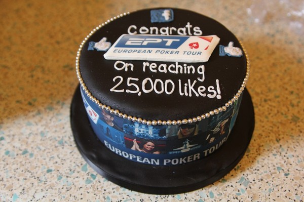 Gâteau 25000 likes EPT