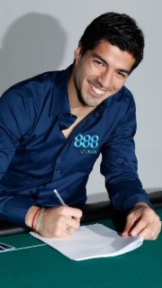 Luis Surez ambassadeur 888poker