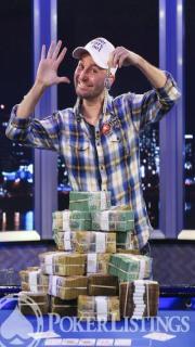 Daniel Negreanu et son 5è bracelet WSOP