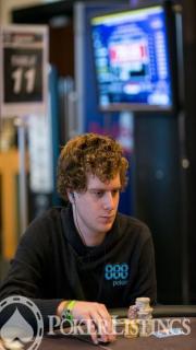 Sam Holden2013 WSOP EuropeEV0710K NLH Main EventDay 3Giron8JG2467