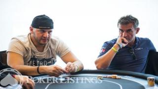 Michael MizrachiJean Philippe RohrMichael Mizrachi2013 WSOP EuropeEV0710K NLH Main EventDay 1BGiron8JG2