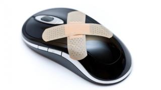 broken mouse