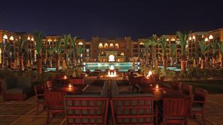mazagan beach resort night pool 594