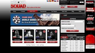 MyPokerSquad, site de staking poker