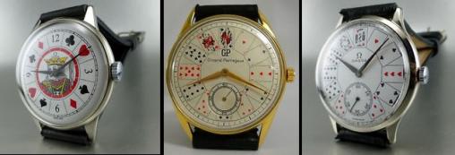 Montres poker vintage