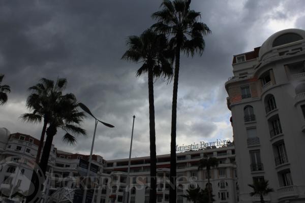 Temps gris sur Cannes