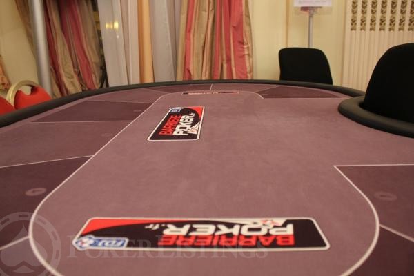 Gros plan table poker