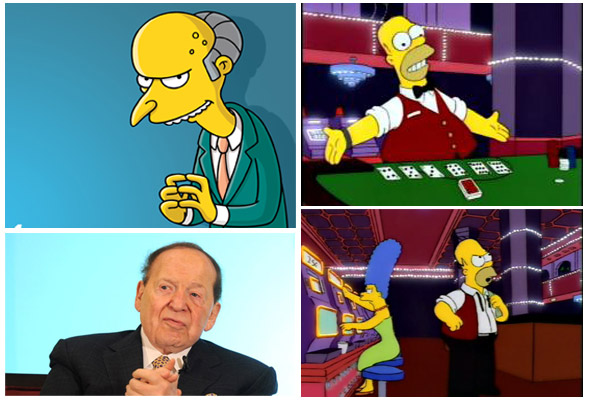 Simpsons et casino