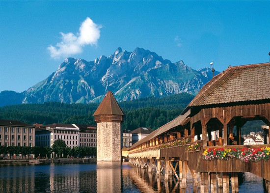 Paysage à Lucerne