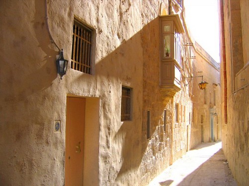 Rue de Mdina à Malte