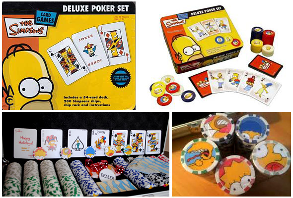 Coffret poker Les Simpsons